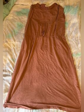 Maurices Sleeveless Maxi Dress - Rust Brown